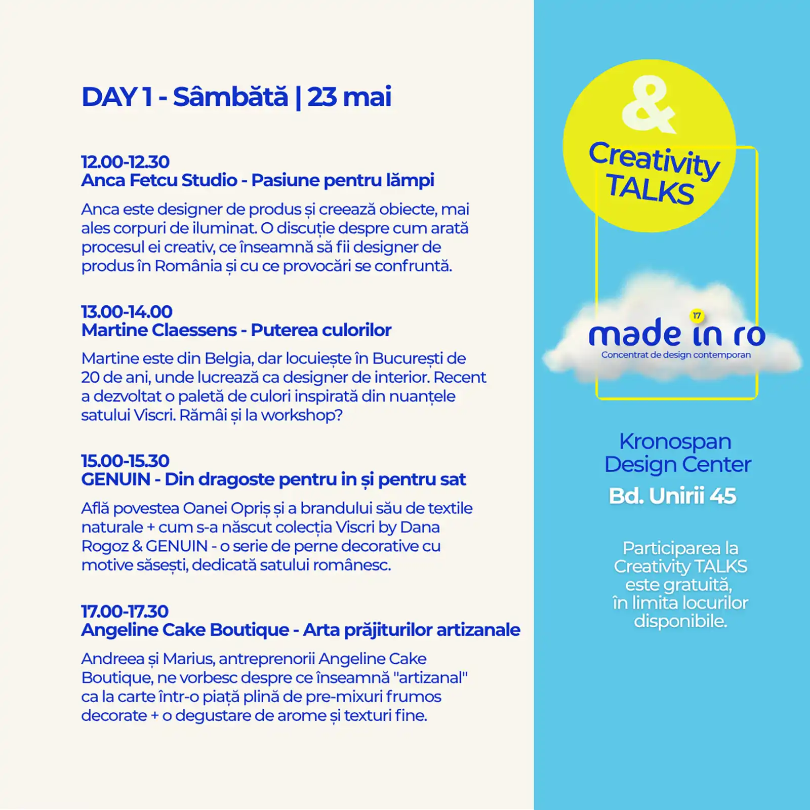 Evenimentul de design contemporan Made in RO revine cu o nouă ediție într-un spațiu deosebit, pe 23-24 mai