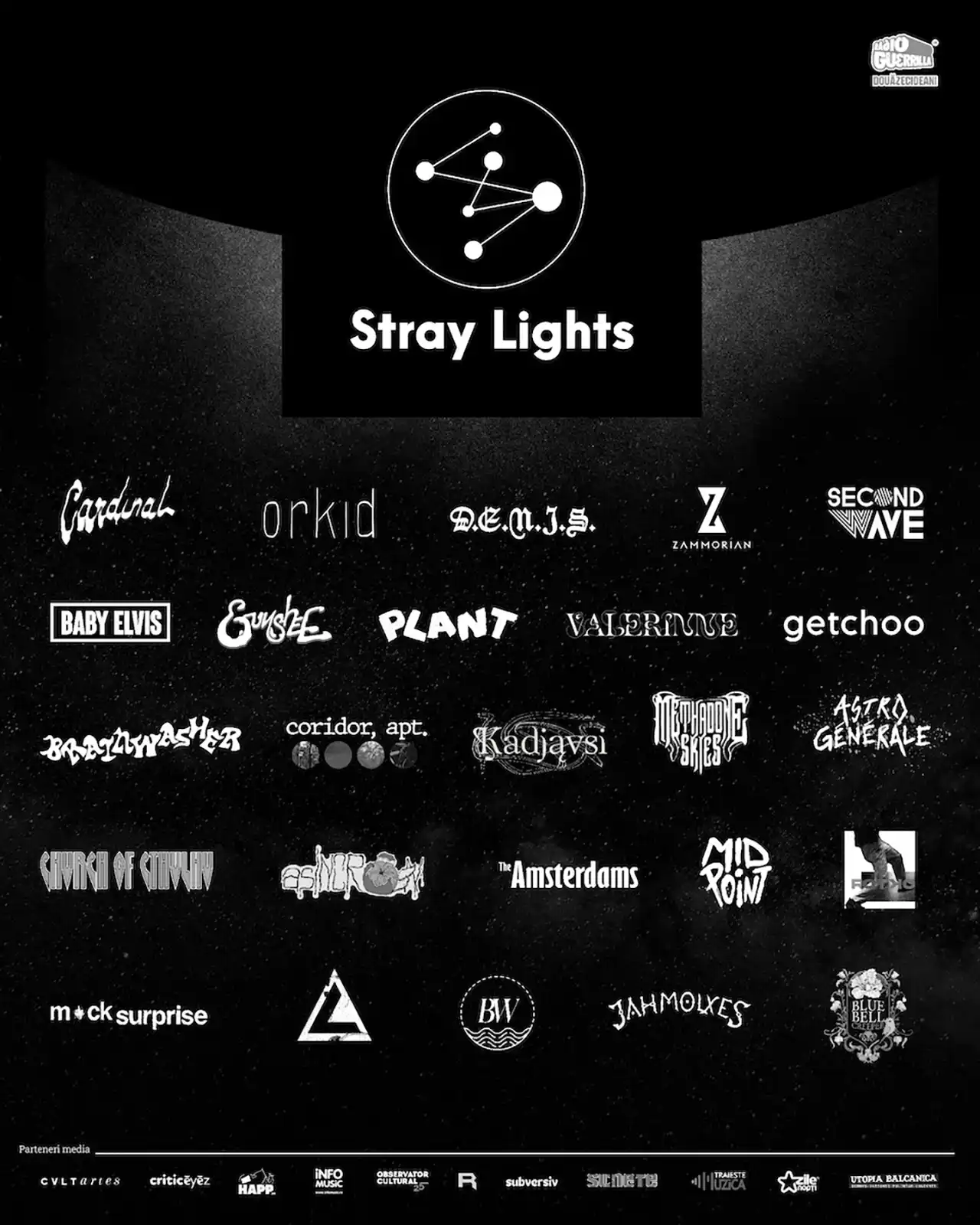 Stray Lights Showcase revine pe 5 mai cu Rotko și Coridor, Apt. la Control Club