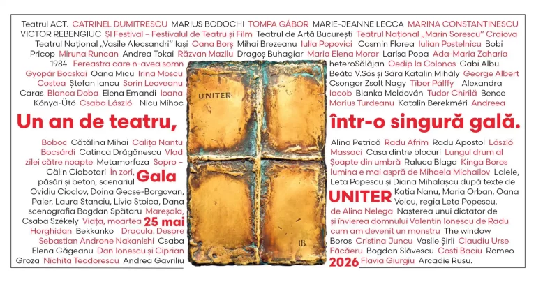 BREAKING NEWS: Gala Premiilor UNITER, ediția 34.