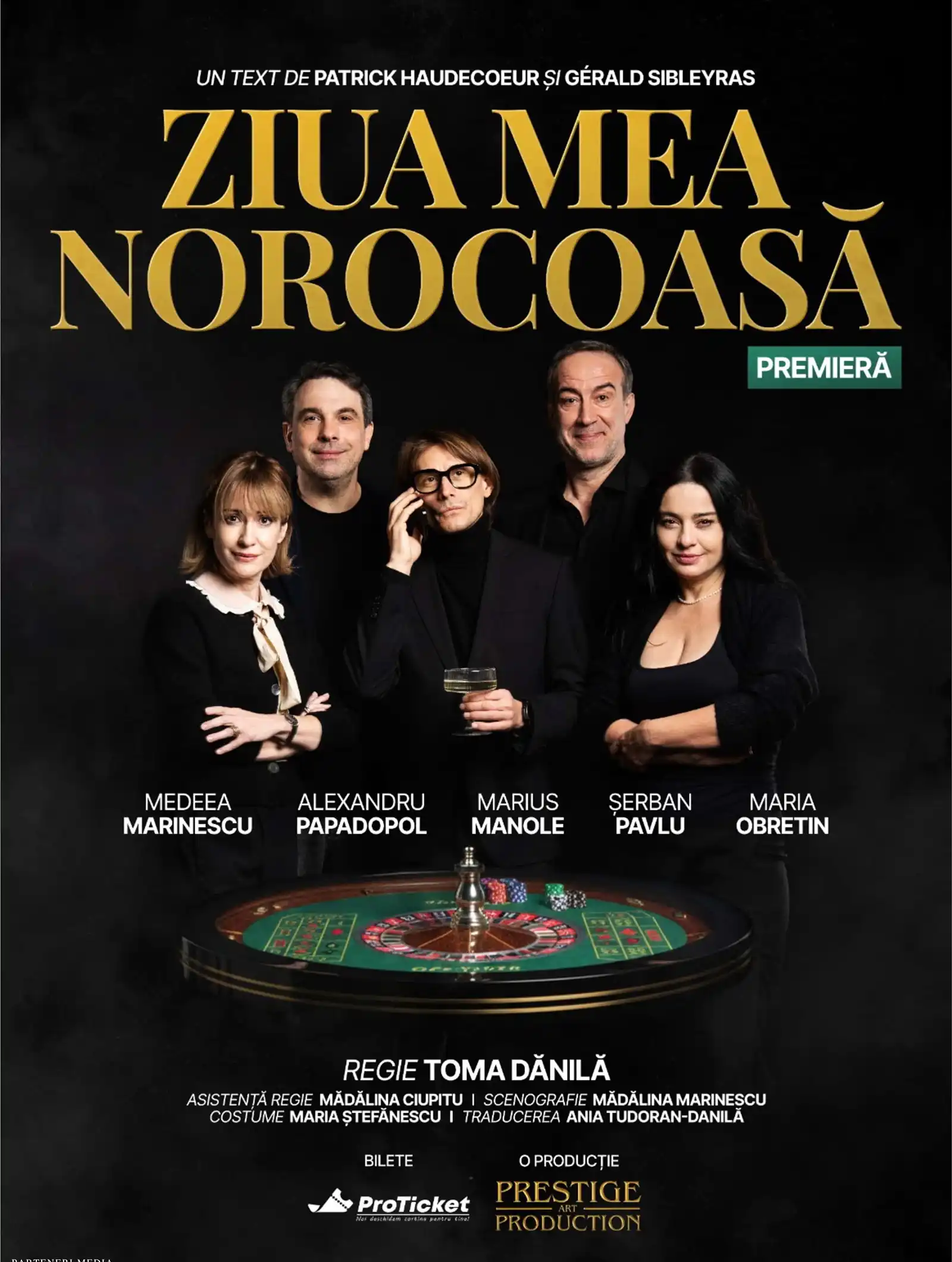 &bdquo;Ziua mea norocoasă&rdquo; și &bdquo;Ața și năvodul ei de...viață&rdquo;, pe scenele din București, Bacău și Piatra-Neamț la &icirc;nceput de iunie