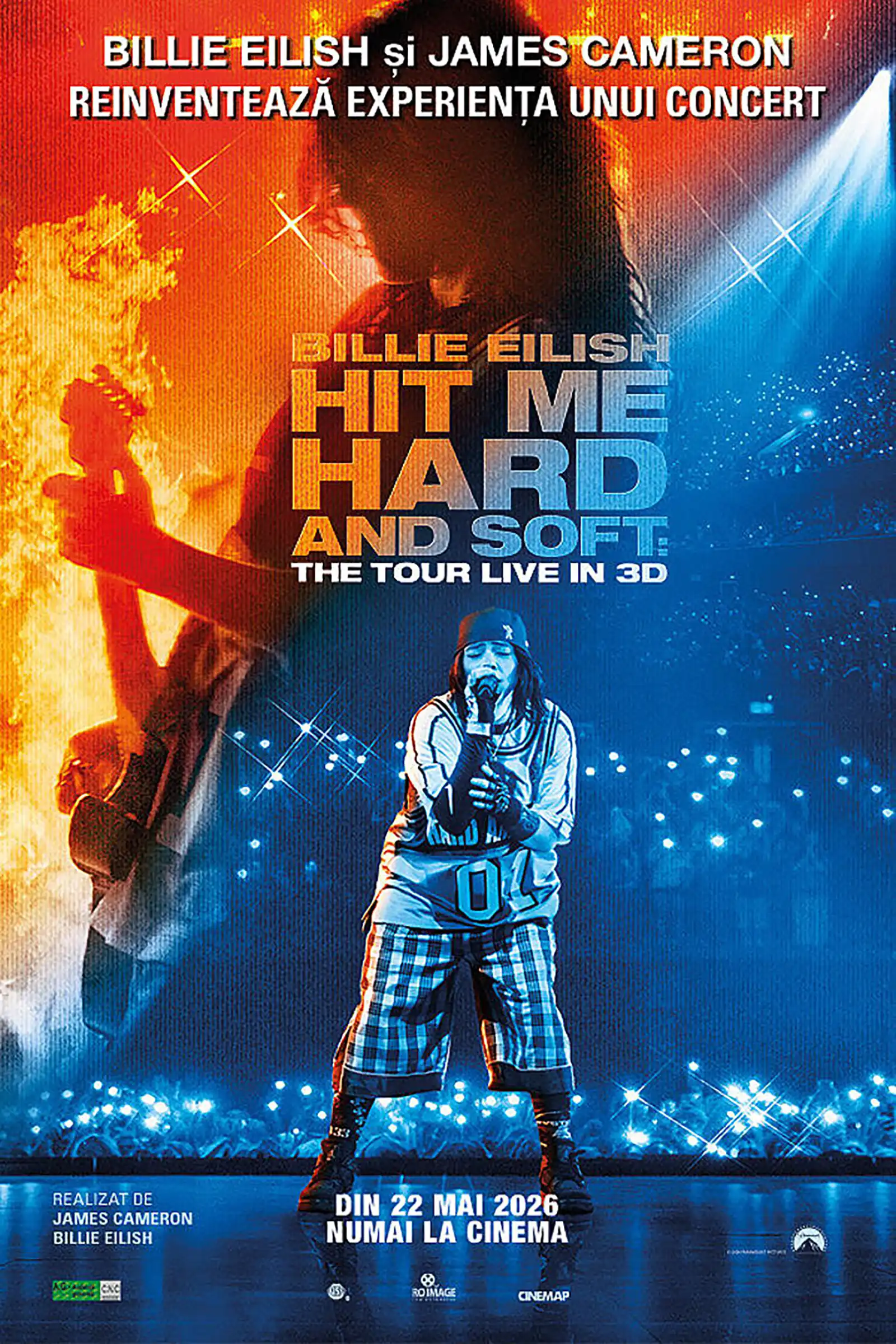 Billie Eilish și James Cameron aduc &icirc;n cinematografele din Rom&acirc;nia un film-concert cum nu s-a mai văzut