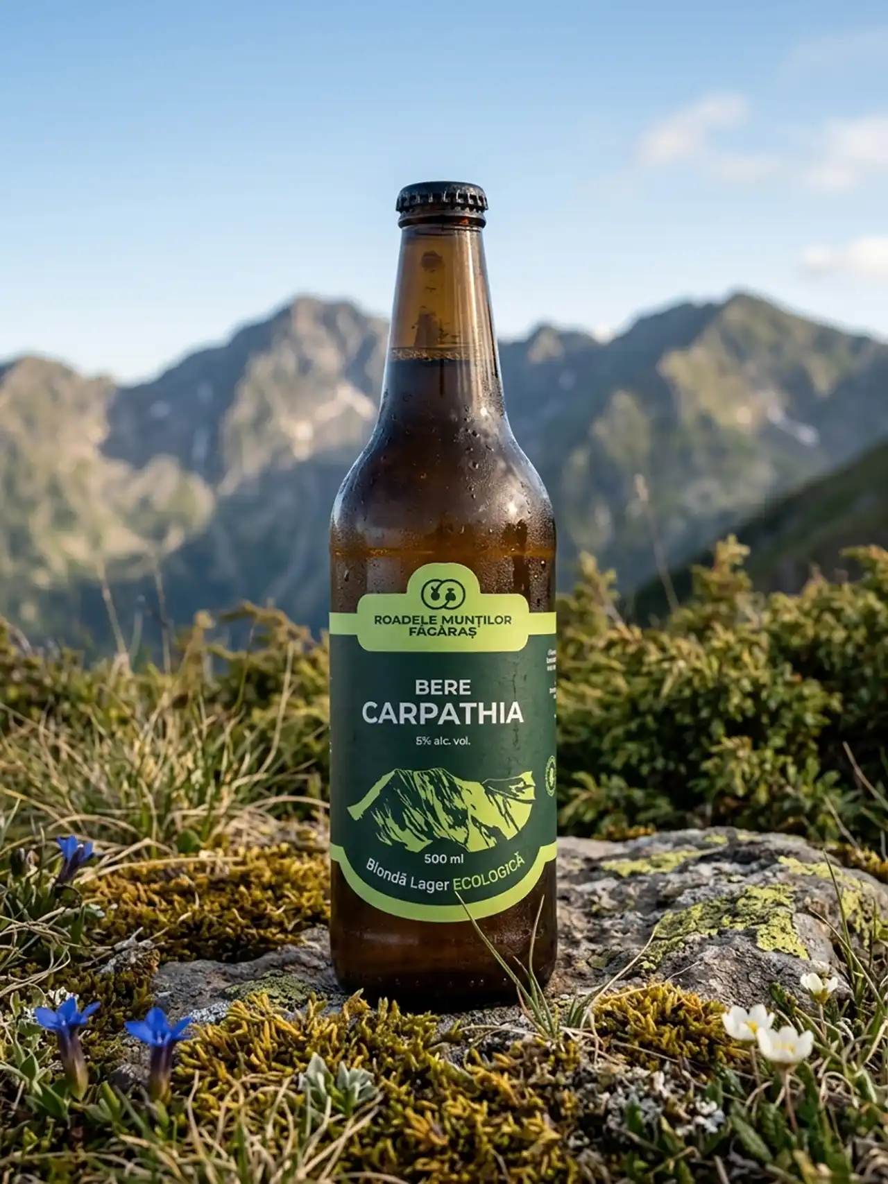 Pardon Brewery lansează Carpathia fără alcool, prima bere artizanală ecologică fără alcool din România