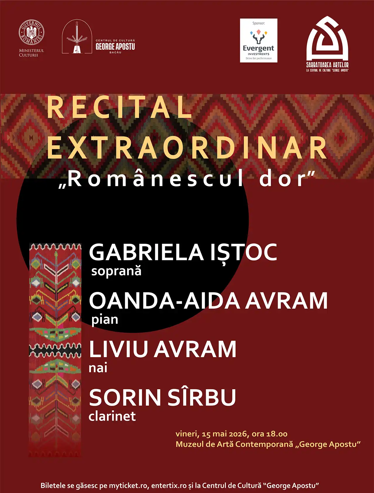 „Sărbătoarea Artelor” pe 14-15 mai 2026