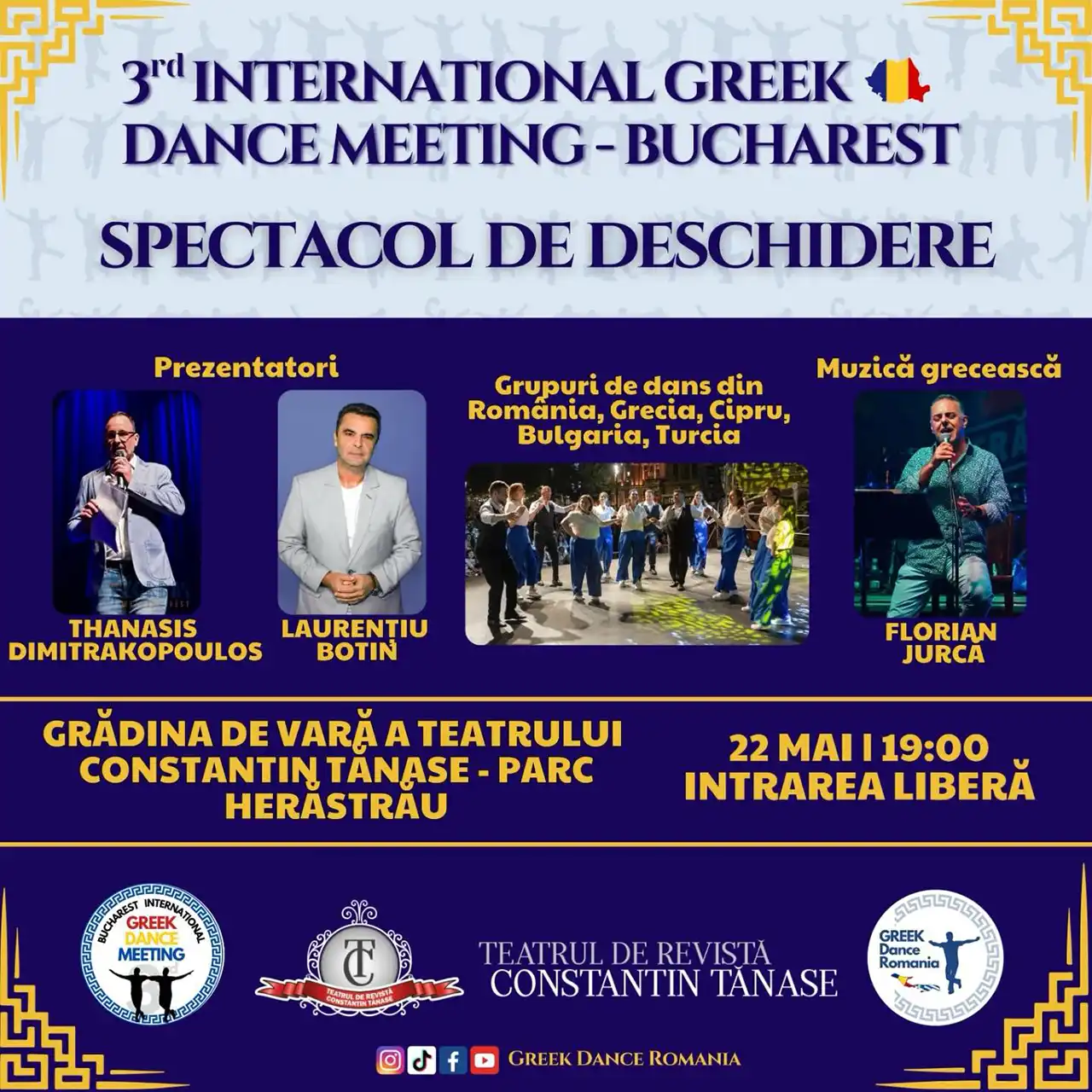 Magia dansurilor grecești &icirc;n inima capitalei!