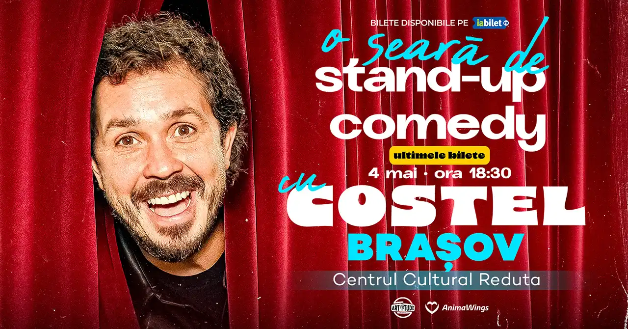 Poster O seară de stand-up comedy cu Costel @ Reduta
