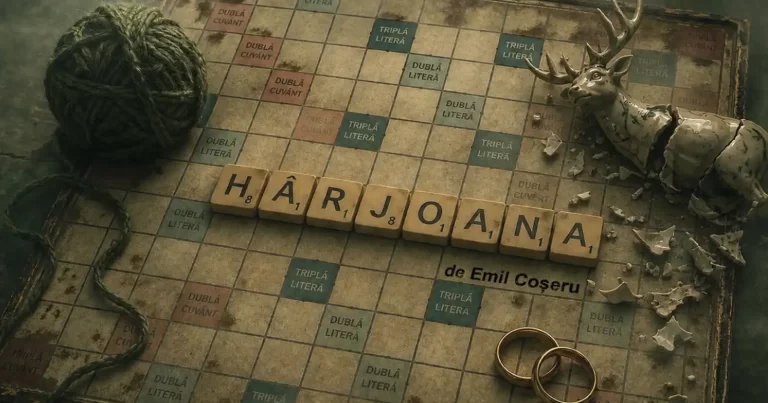 Debut în dramaturgie pentru actorul Emil Coșeru- premiera producției „Hârjoana”, în regia Alexandrei Bandac Marian -