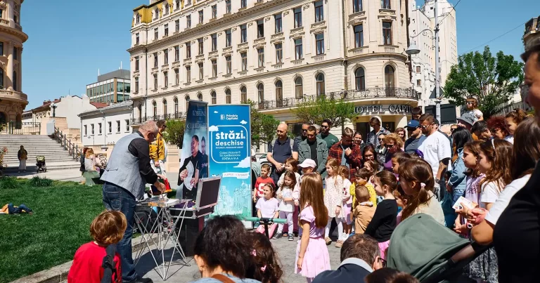 Weekend special dedicat copiilor, pe Calea Victoriei, la „Străzi Deschise – București”