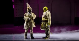 De pe Broadway la București, Shrek Musicalul revine pe scena ONB de Ziua Copilului. Horia Brenciu, în rolul căpcăunului simpatic
