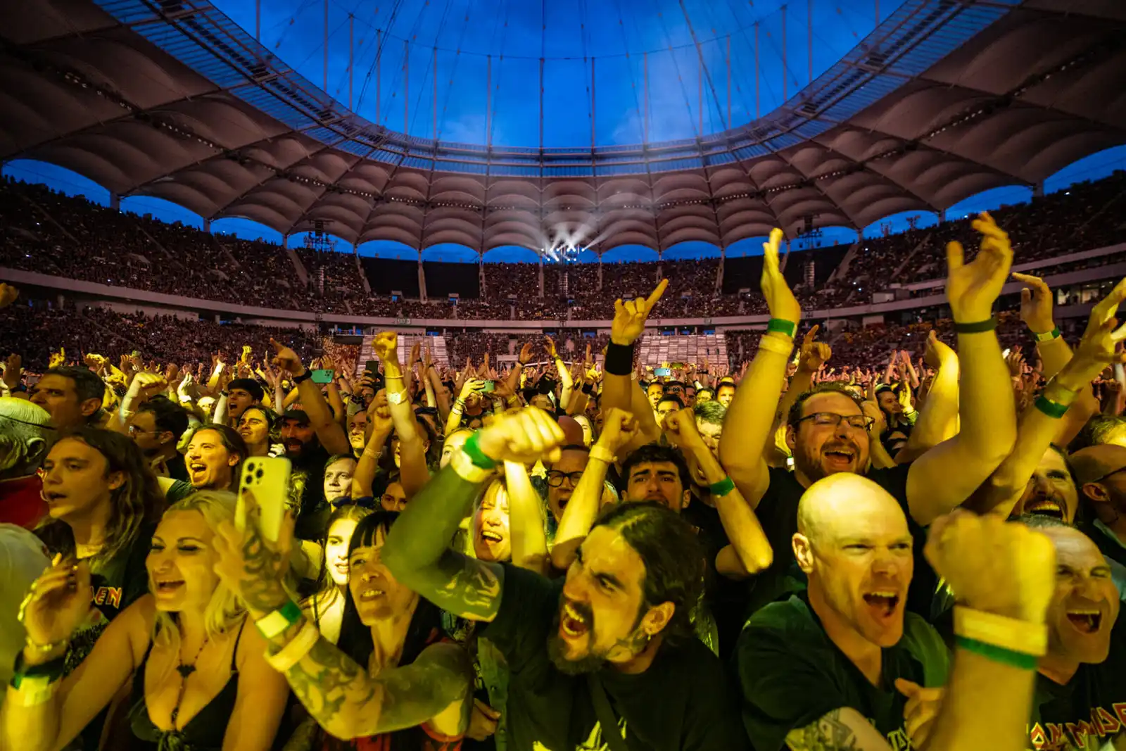 Bucureștiul a vibrat sub forța unui show Iron Maiden de proporții