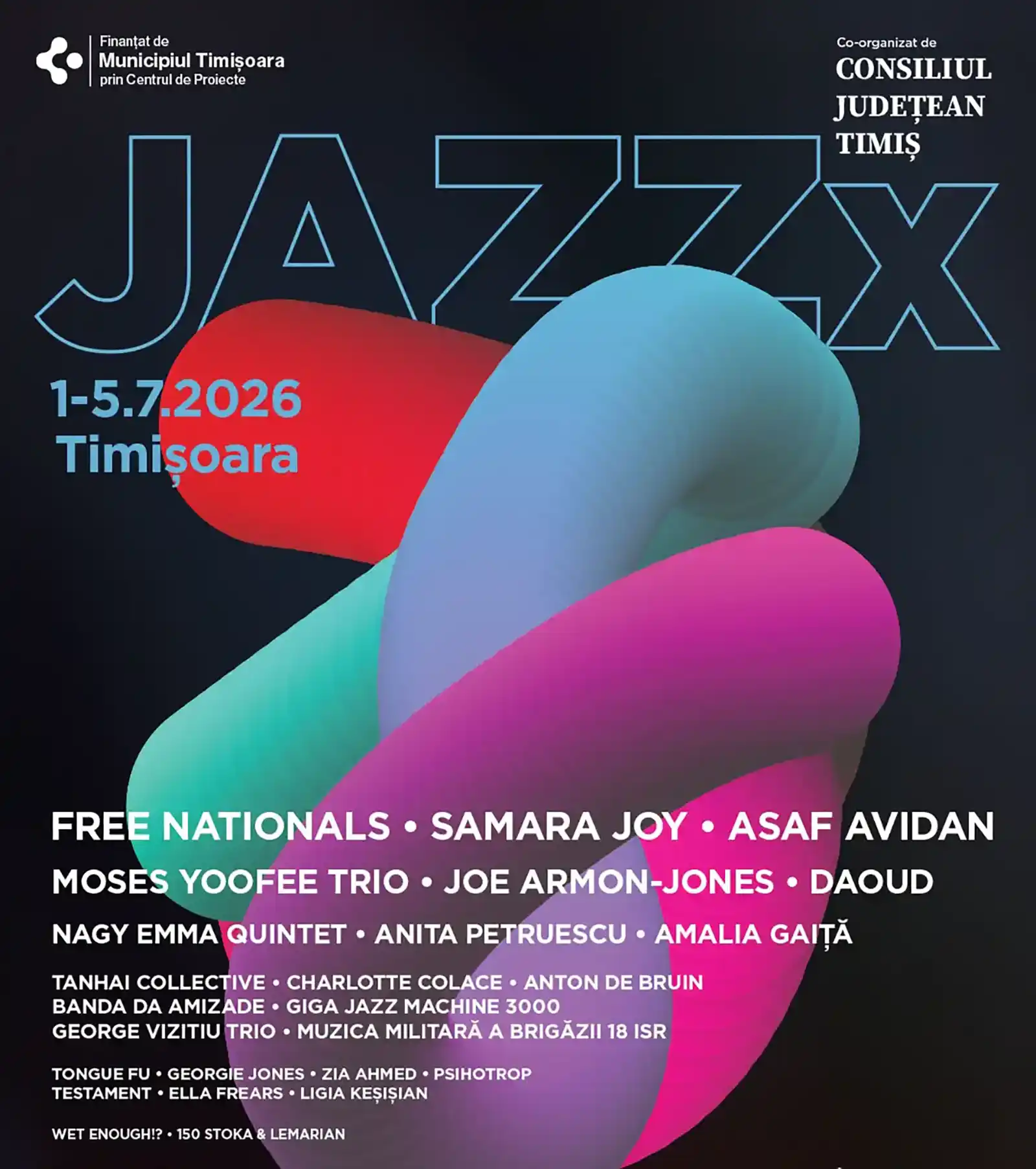 JAZZx 2026 anunță line-up-ul complet. Free Nationals vin &icirc;n premieră &icirc;n Rom&acirc;nia