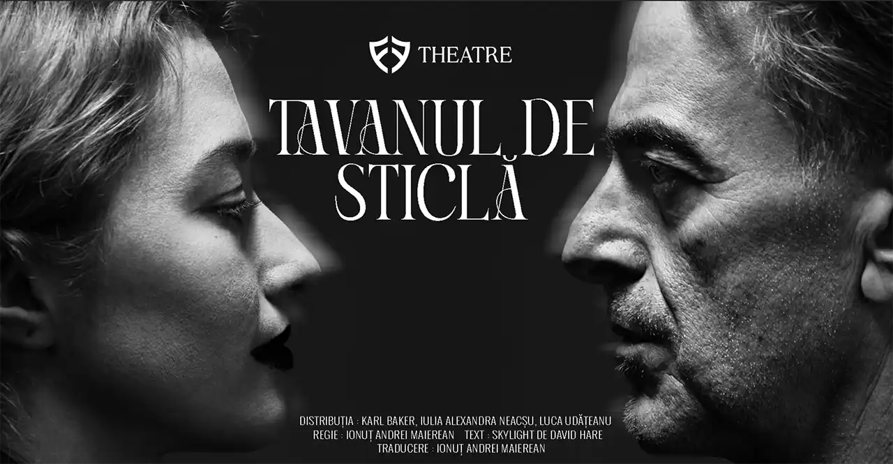 Afis spectacol Tavanul de sticlă