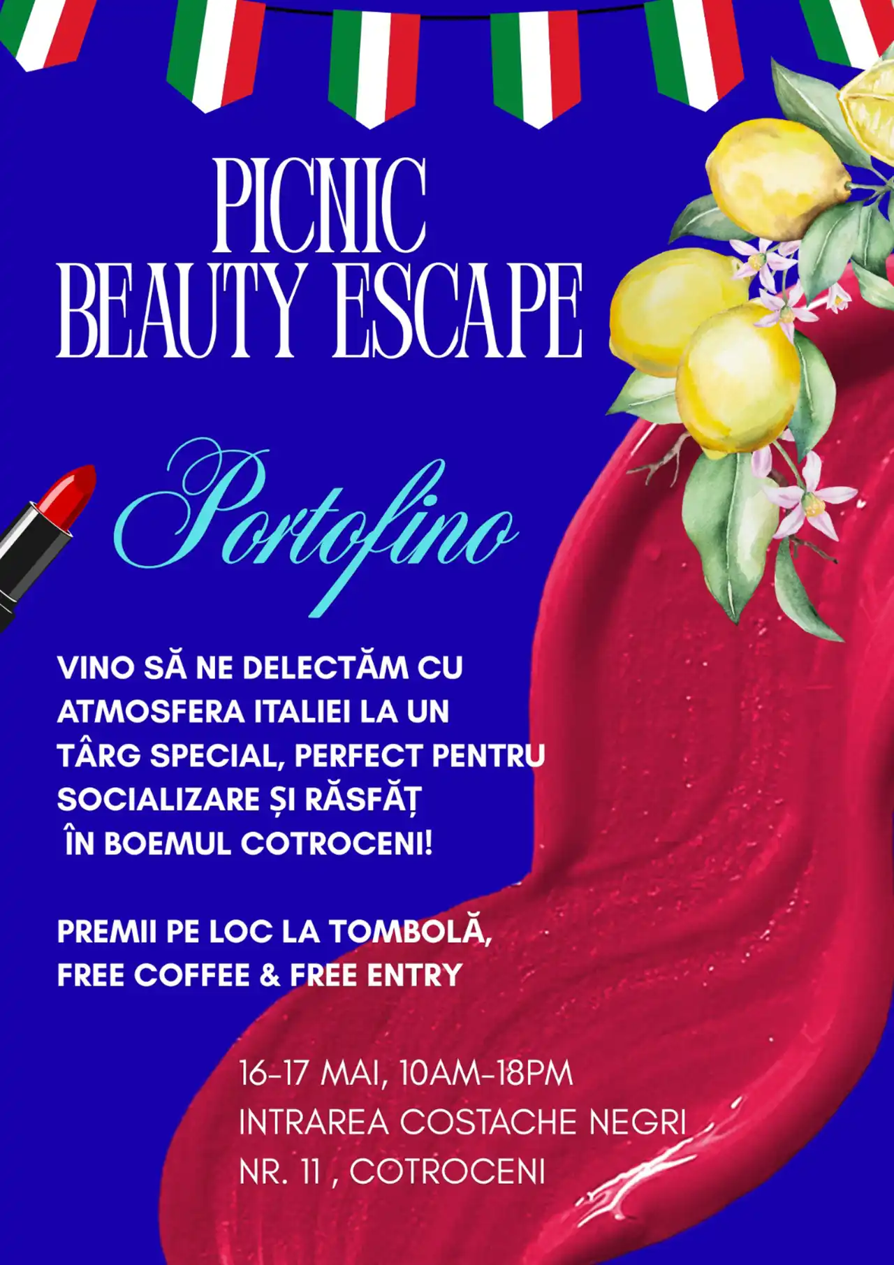 Picnic Beauty Escape – un weekend de răsfăț, cosmetice & surprize @ Cotroceni