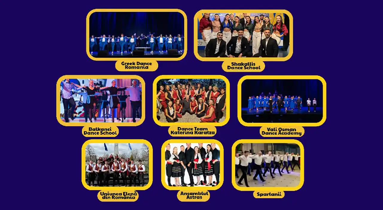 3rd International Greek Dance Meeting Bucharest - Spectacol de deschidere @ Parcul Herăstrău