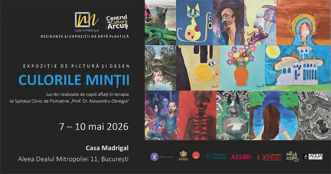 Galeria Madrigal vernisează expoziția &bdquo;Culorile minții&rdquo;