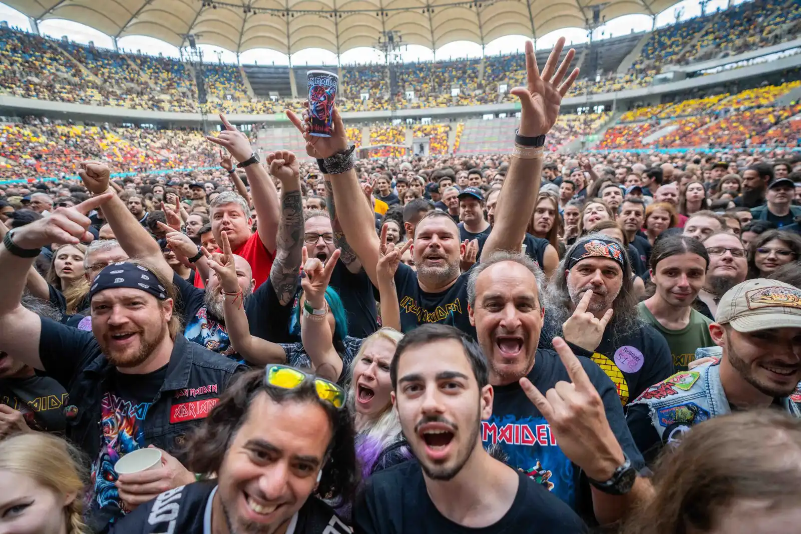Bucureștiul a vibrat sub forța unui show Iron Maiden de proporții