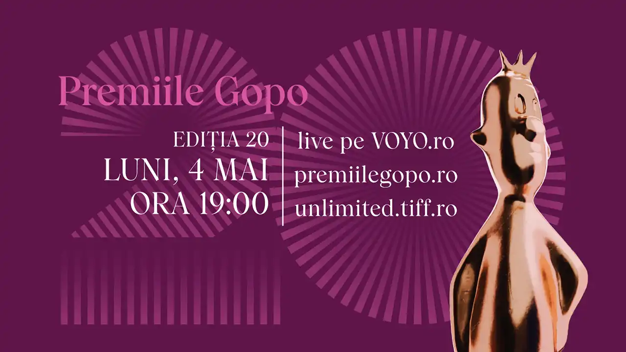 Premiile GOPO afis 2026