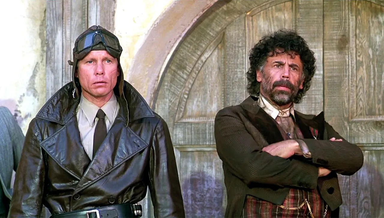 Alfonso Arau, Kai Wulff in Three Amigos! (1986) regia John Landis
