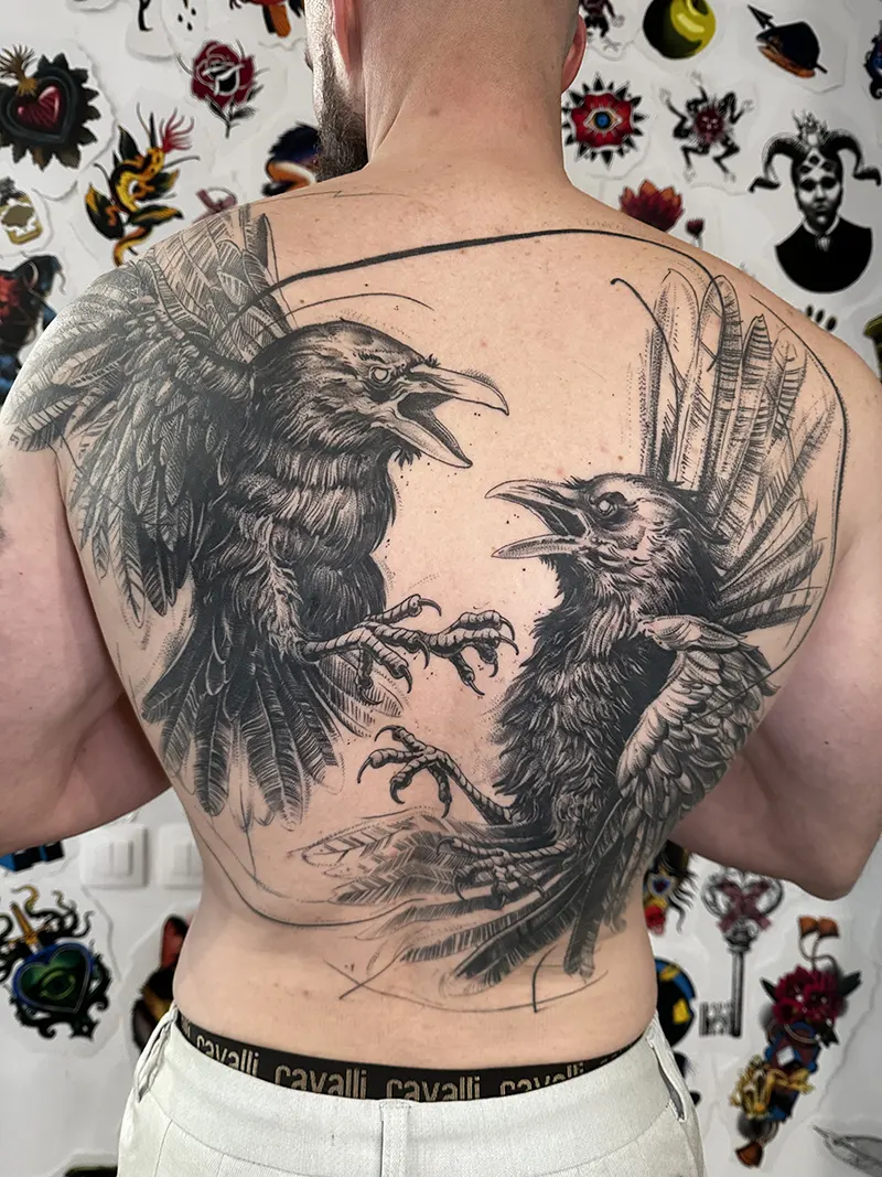 Body art realizat de Alex Petcu
