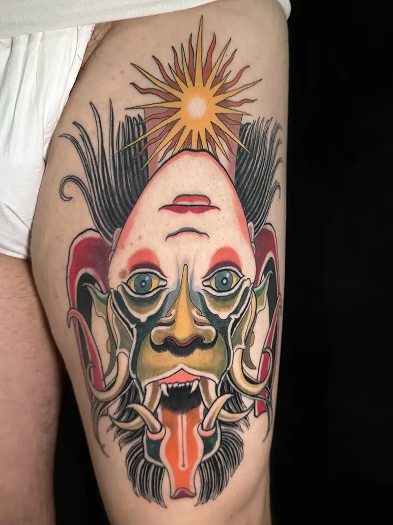 Body art realizat de Alex Petcu