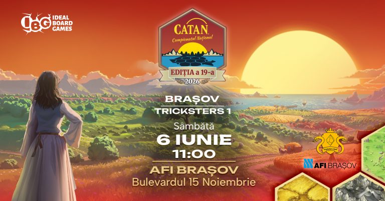 Campionatul Național de Catan - Etapa locală Brașov 2026 - ediția de vară