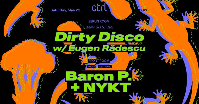 Dirty Disco w/ Eugen Rădescu, Baron P. & NYKT @ Control Club