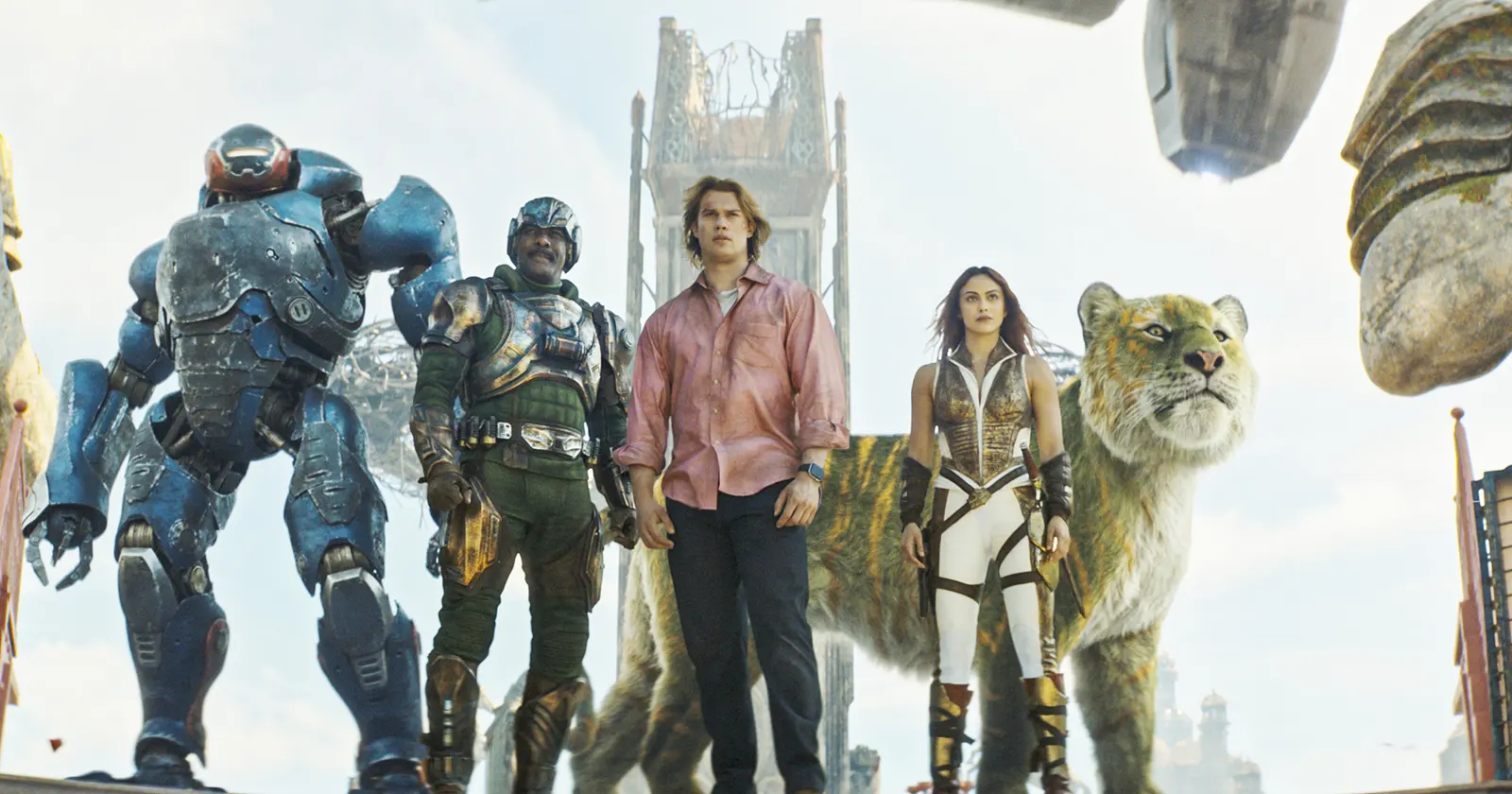 Idris Elba, Kristen Wiig, Nicholas Galitzine, siCamila Mendes in Stăpânii Universului - Masters of the Universe (2026)