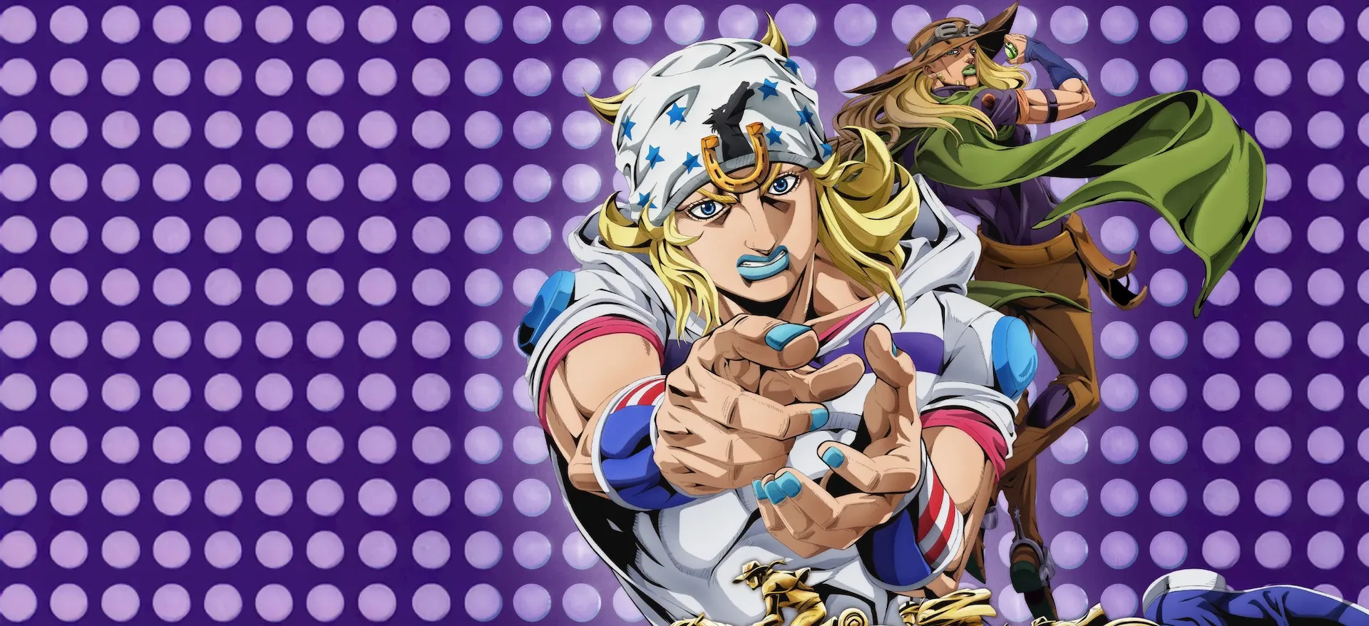 JoJo’s Bizarre Adventure steel ball run 2026 netflix cover