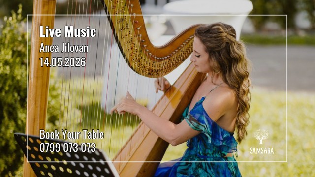 Live Music - Harp Evening with Anca Jilovan