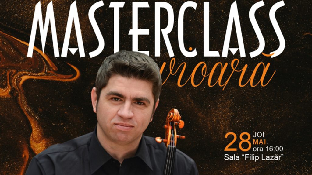 Masterclass vioară - Remus Azoiței