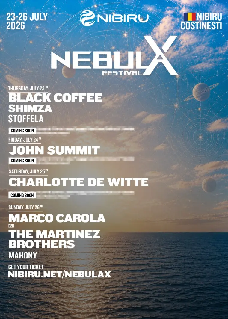 Nebula X 2026 nibiru afis