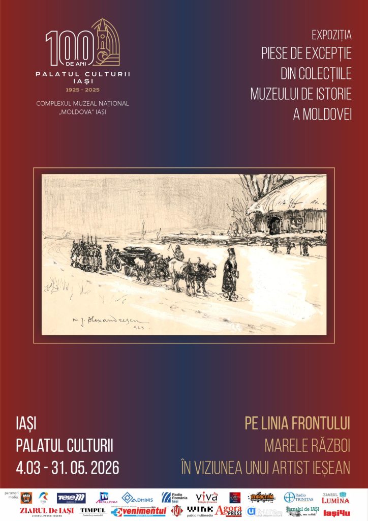 Pe linia frontului. Marele Război în viziunea unui artist ieșean @ Muzeului de Istorie a Moldovei