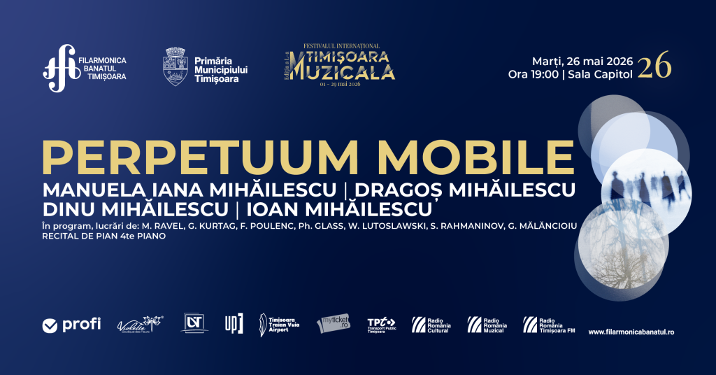 Perpetuum Mobile | Recital de pian | 4te PIANO
