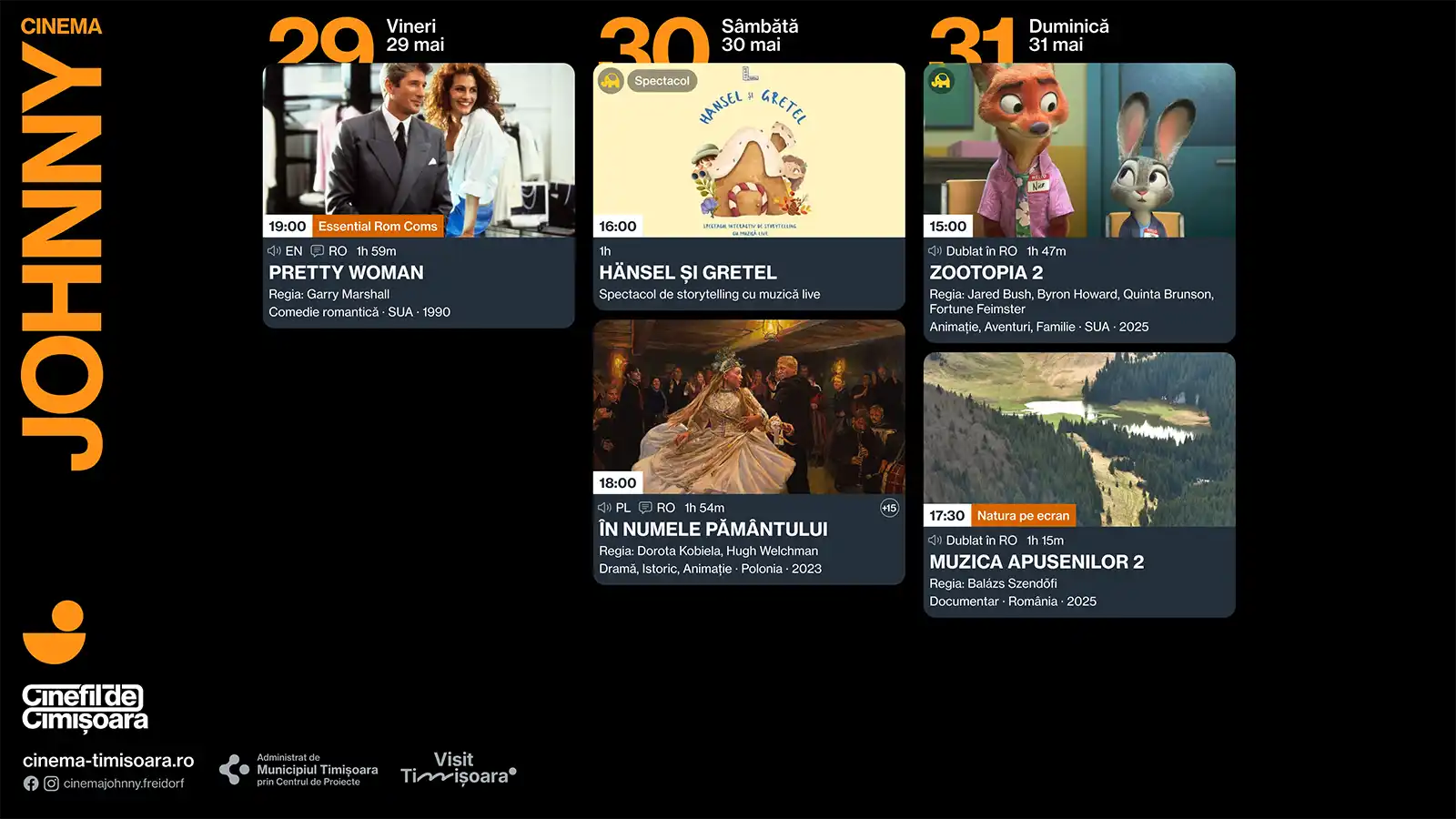 Ce filme rulează la cinema în Timișoara, săptămâna 27–31 mai