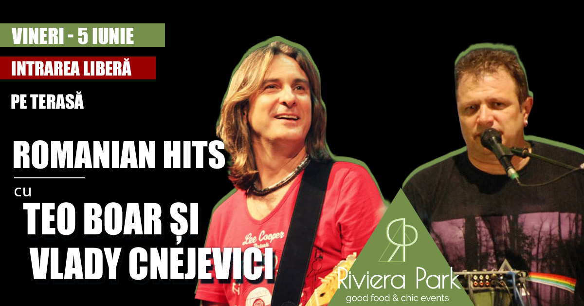 Romanian Hits #live cu Teo Boar și Vlady Cnejevici (Pacifica) #PeTerasă