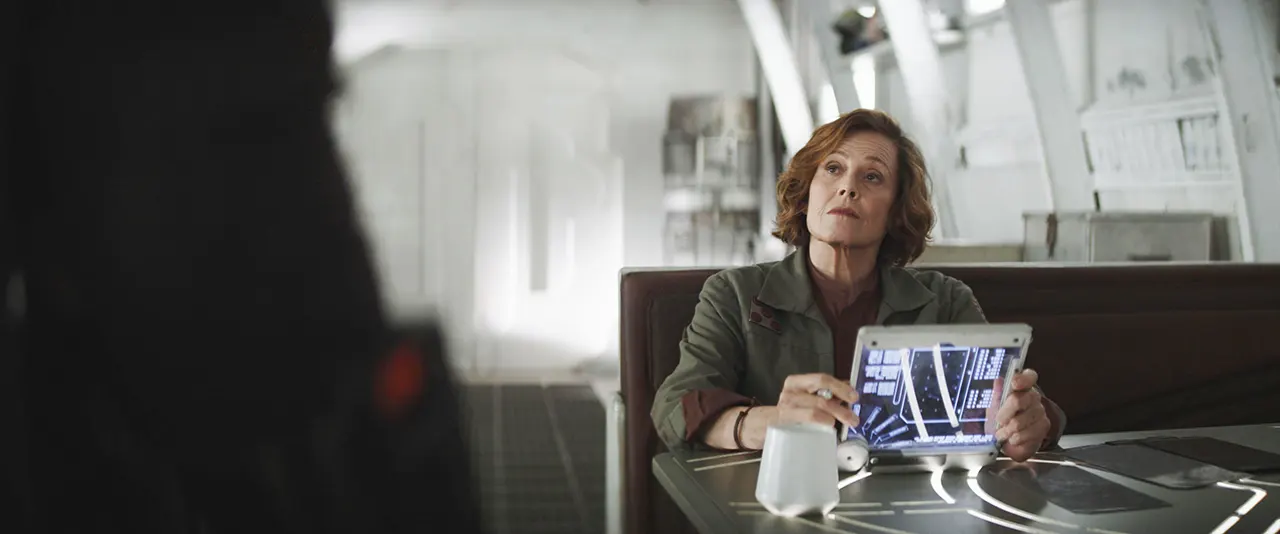Sigourney Weaver in Star Wars The Mandalorian and Grogu (2026)