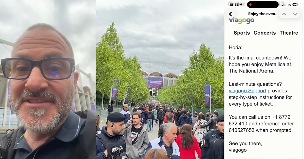 Horia Constantinescu fostul sef ANPC teapa bilet Metallica Viagogo