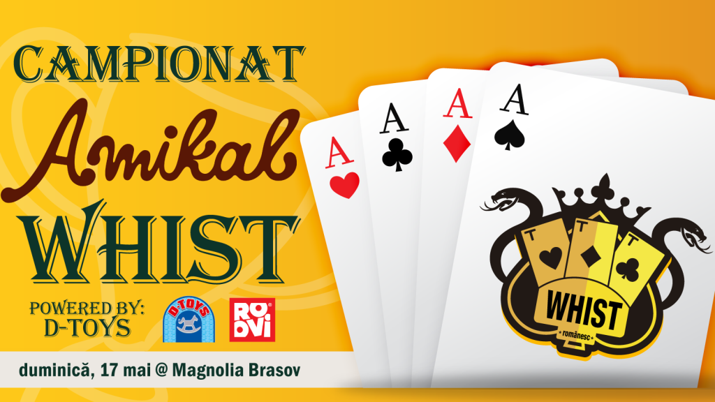 Whist Românesc Amikal - o după-amiază de joc