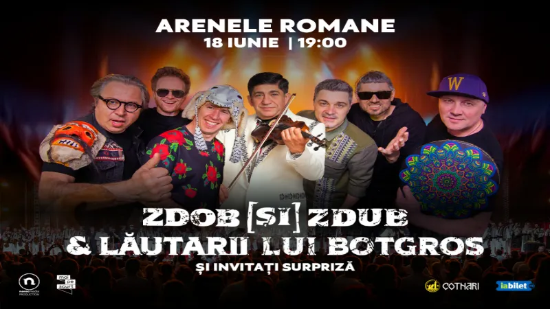 Zdob și Zdub & Lăutarii lui Botgros @ Arenele Romane