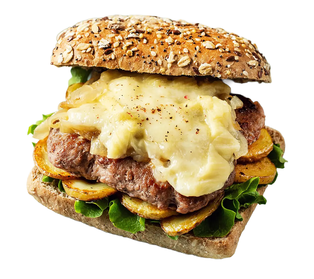 burgeri din jurul lumii Tartiflette burger