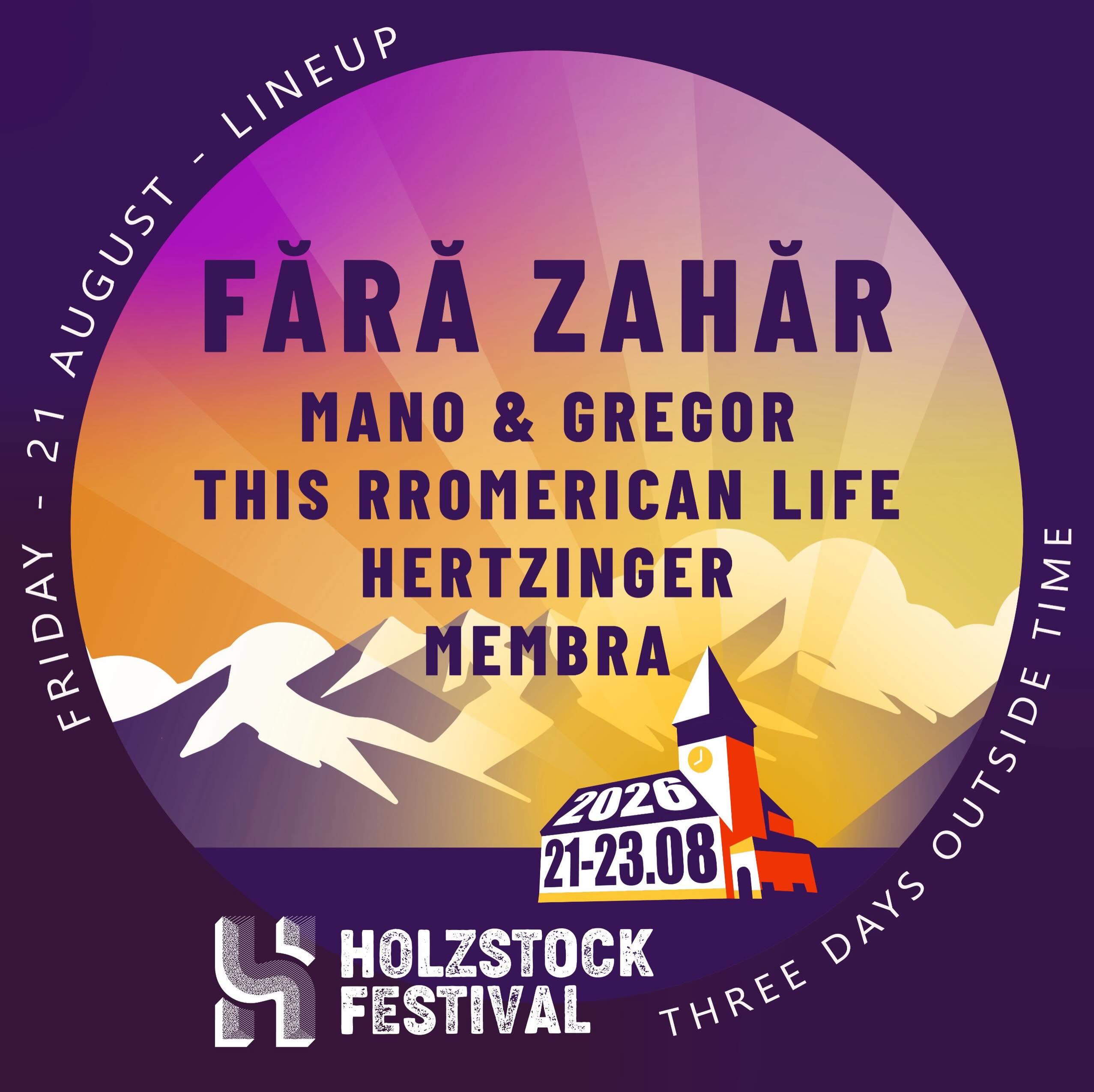 holzstock festival lineup vineri