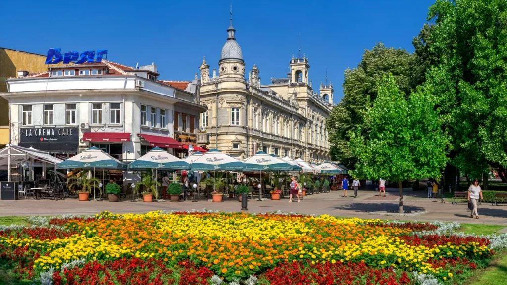 Piața Libertății din Ruse — centrul istoric al orașului, Bulgaria