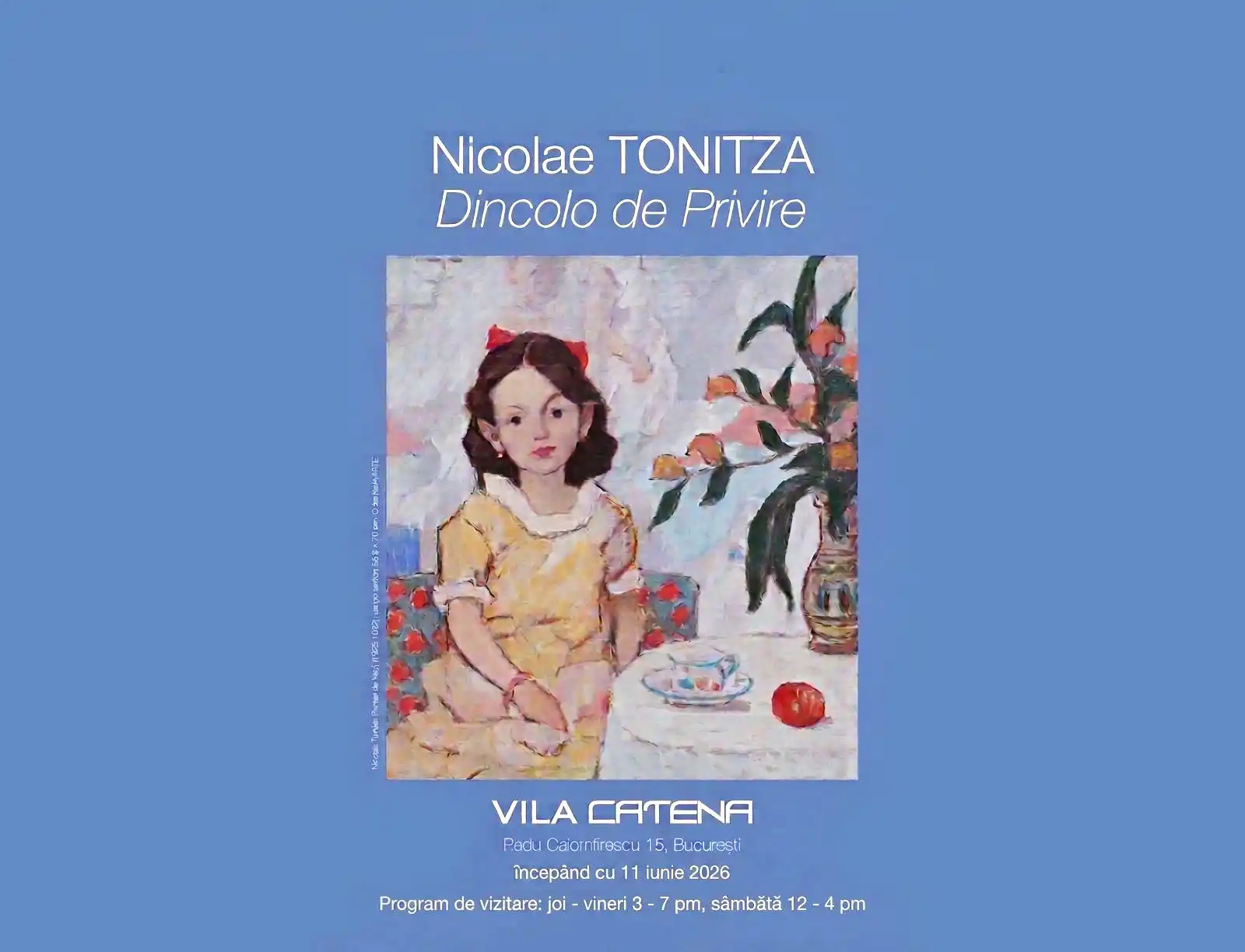AFIS expozitie NICOLAE TONITZA. Dincolo de privire