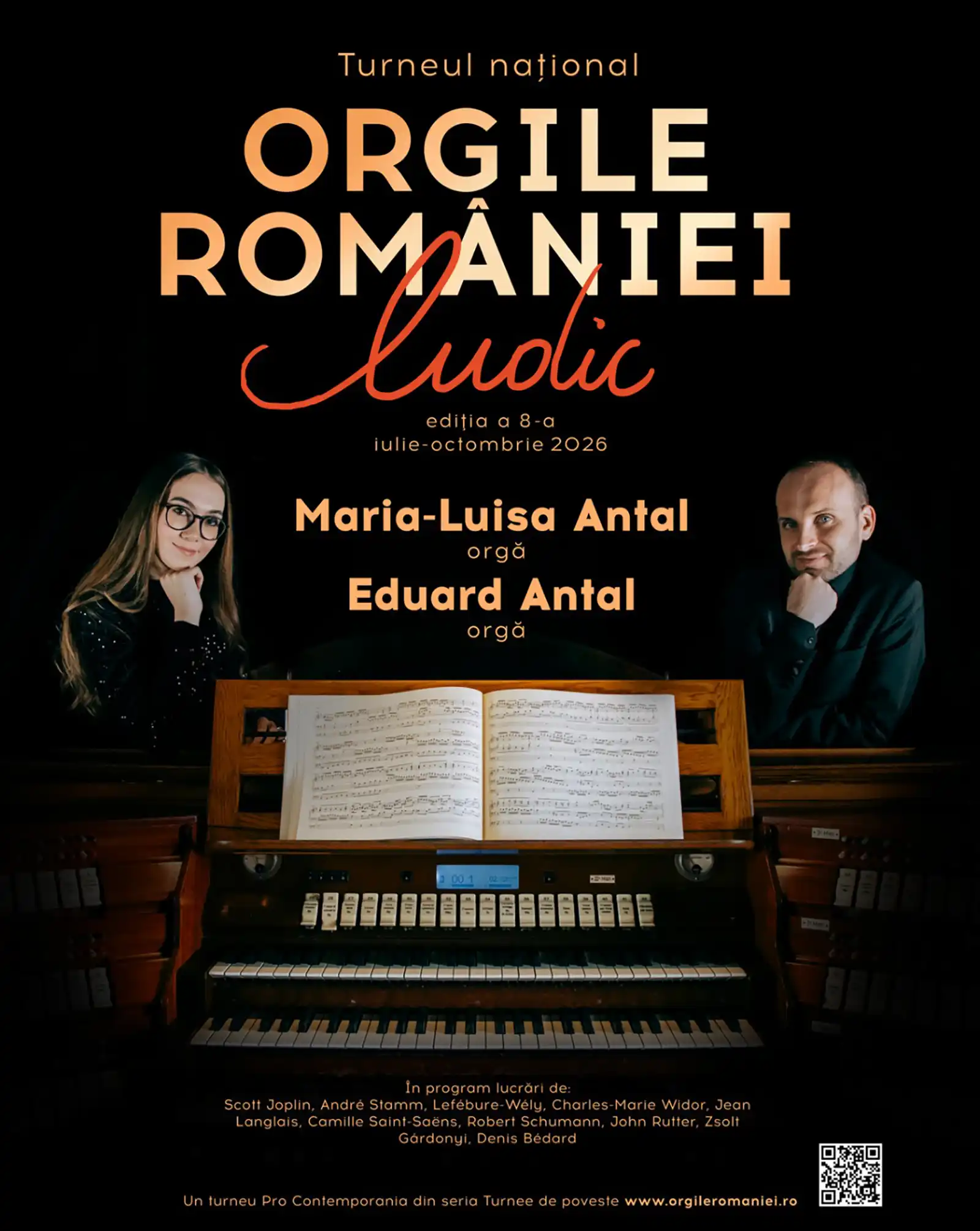 Turneul Național&nbsp;Orgile&nbsp;Rom&acirc;niei&nbsp;revine cu ediția a 8-a -&nbsp;Ludic