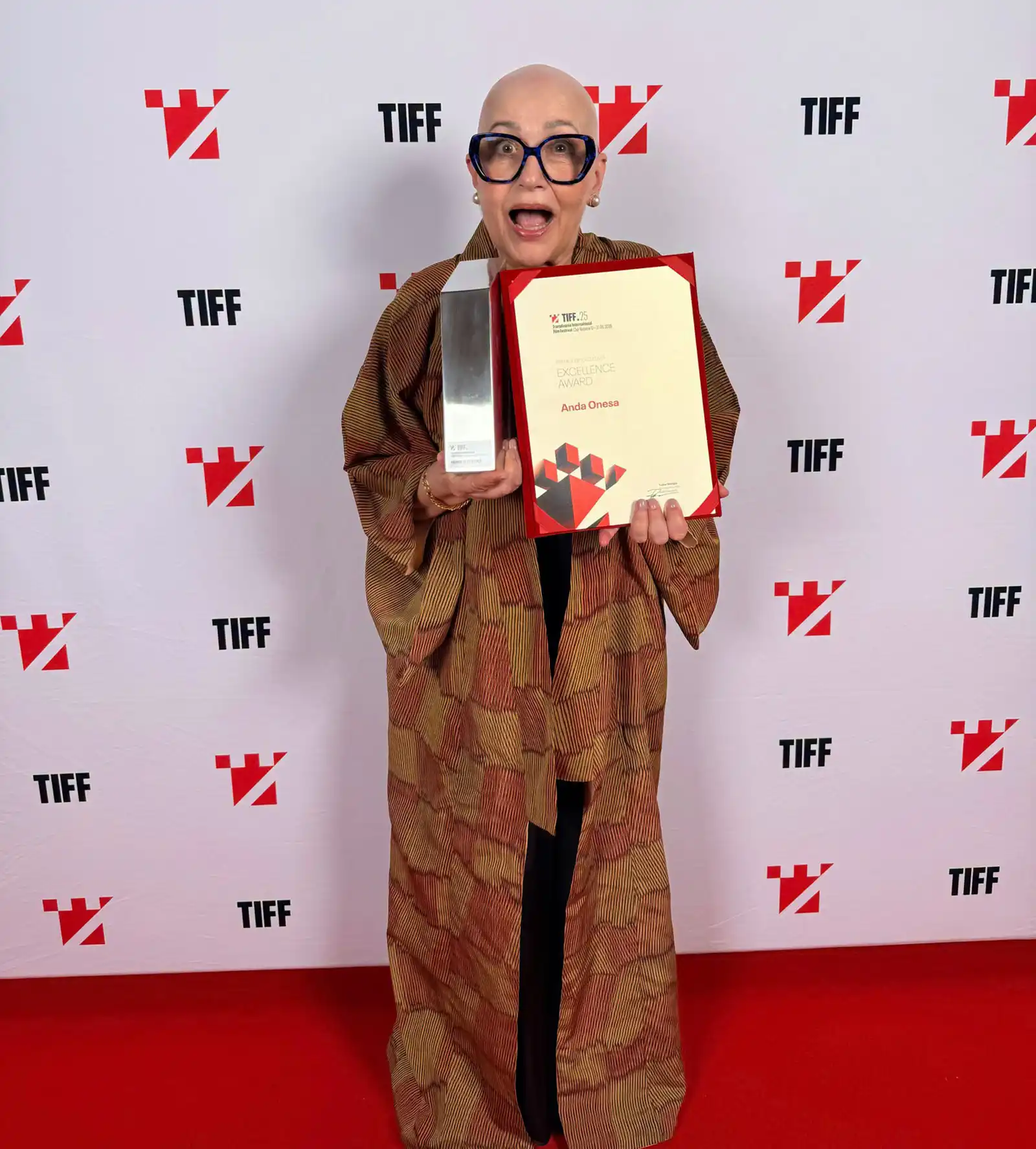 Anda Onesa la Gala de Decernare a Premiilor TIFF 2026