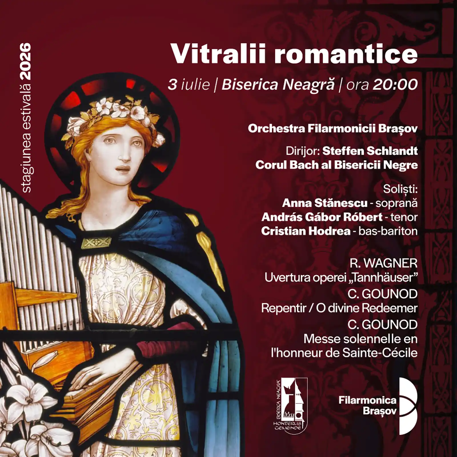 Filarmonica Brașov - Începe stagiunea estivală! Ce concerte puteți asculta în următoarea perioadă la Brașov