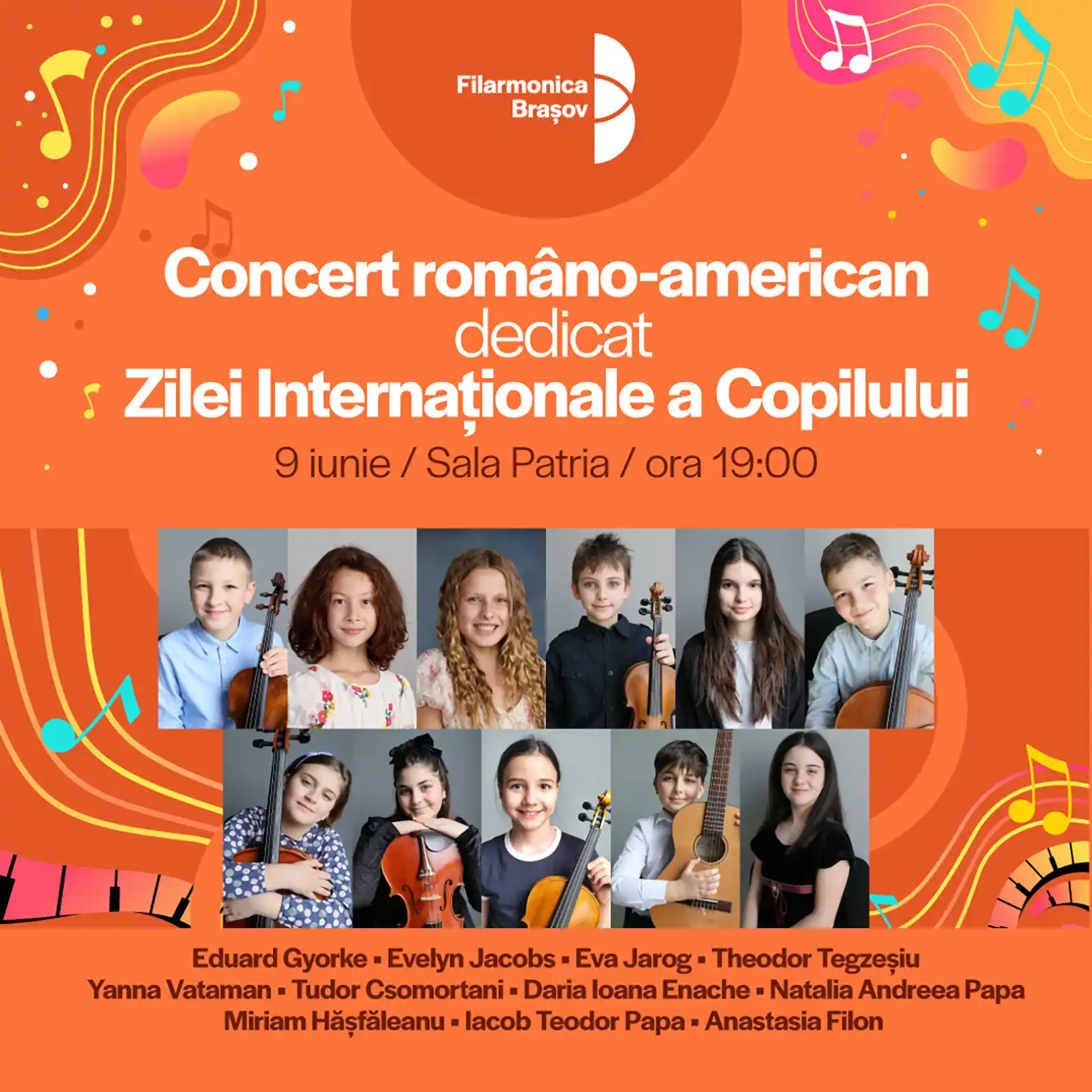 Săptămână muzicală la Filarmonica Brașov: tineri muzicieni, tango argentinian și un recital în Biserica Neagră