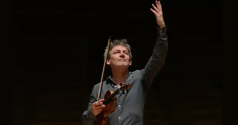 Violonistul francez David Grimal, un Stradivarius din 1710, Mozart și Schumann la Sala Radio