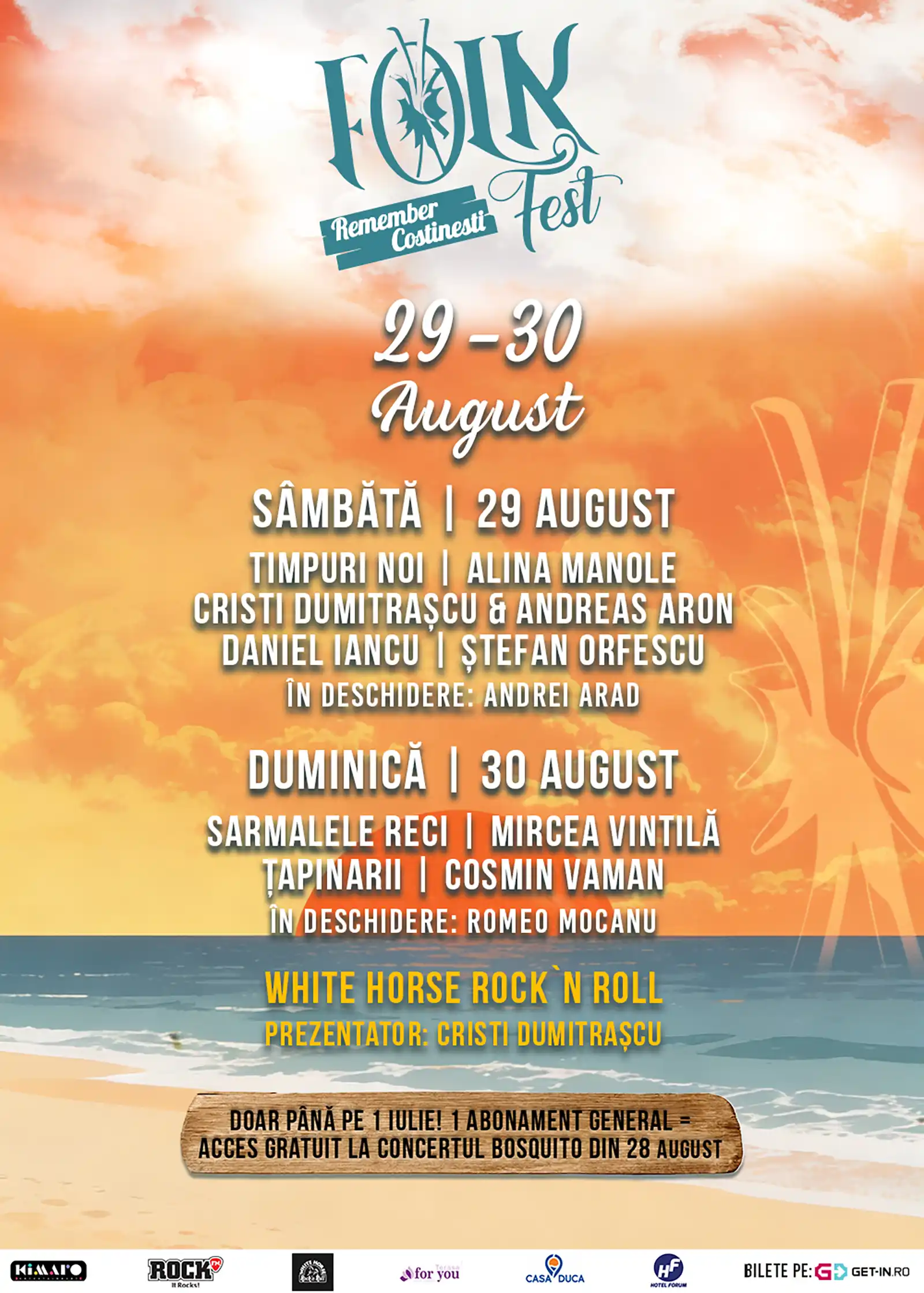 Spiritul liber de la malul mării revine: Festivalul „Folk Remember Costinești” 2026