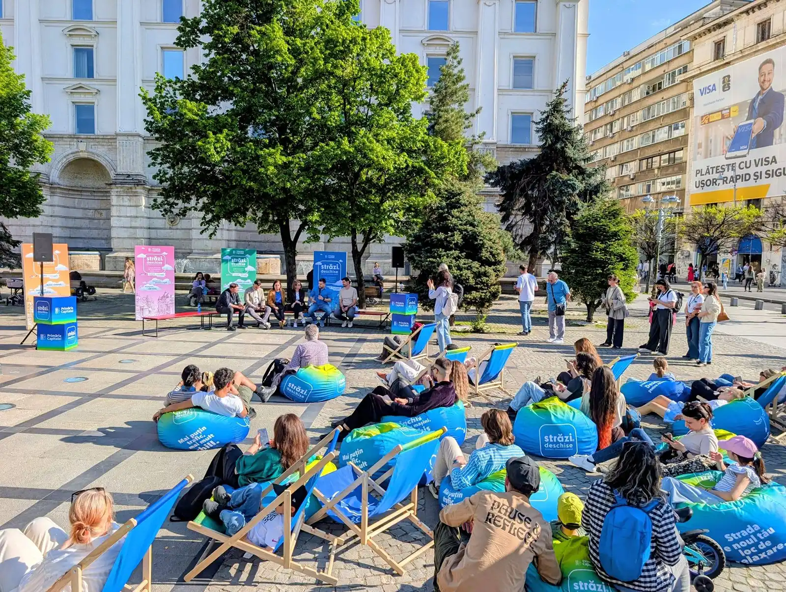 Tur ghidat, dezbatere despre reducerea riscului seismic și activități pentru public, duminică, la &bdquo;Străzi Deschise &ndash; București, Promenadă urbană&rdquo;