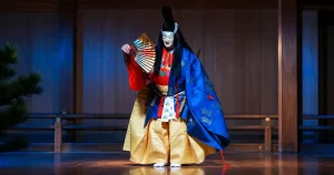 Teatru NOH în închiderea Bucharest Opera Festival, luni, 22 iunie 